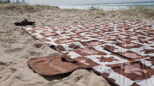Chocolate Check - Sun Shift Rug
